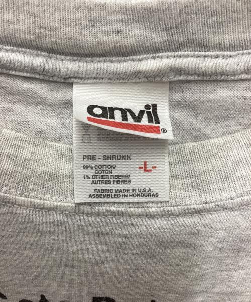 anvil（アンヴィル）anvil (アンヴィル) 90s～ 半袖カットソー グレー サイズ:SIZE Lの古着・服飾アイテム