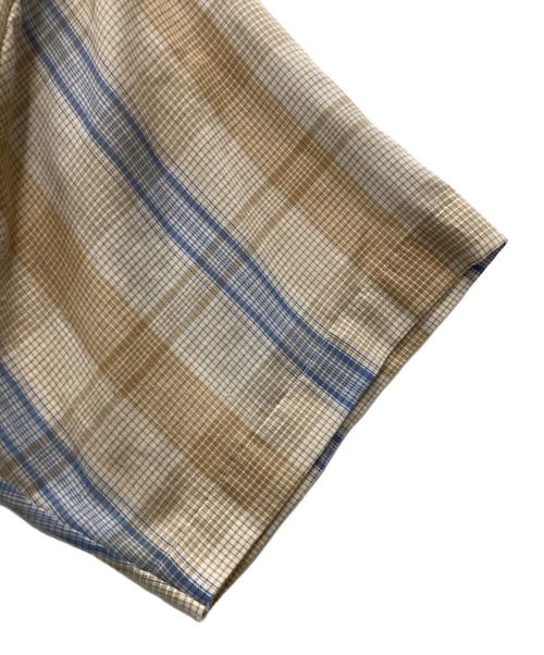 golden key（ゴールデンキー）Golden Key (ゴールデンキー) 推定70s 半袖シャツ ブラウン サイズ:SIZE Mの古着・服飾アイテム