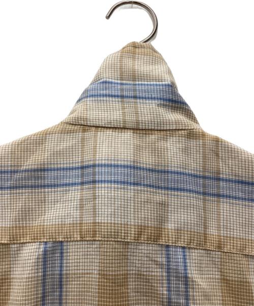 golden key（ゴールデンキー）Golden Key (ゴールデンキー) 推定70s 半袖シャツ ブラウン サイズ:SIZE Mの古着・服飾アイテム