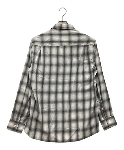 BIG MIKE（ビックマイク）BIG MIKE (ビックマイク) 長袖シャツ グレー サイズ:SIZE Mの古着・服飾アイテム