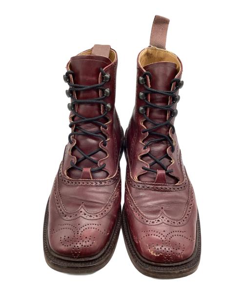 Tricker's（トリッカーズ）Tricker's (トリッカーズ) ウィングチップシューズ ボルドー サイズ:SIZE 不明の古着・服飾アイテム