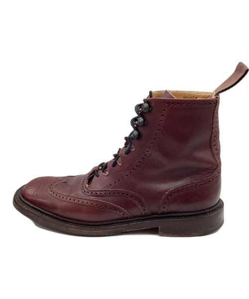 Tricker's（トリッカーズ）Tricker's (トリッカーズ) ウィングチップシューズ ボルドー サイズ:SIZE 不明の古着・服飾アイテム