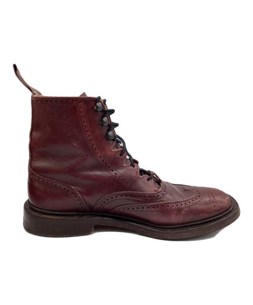 Tricker's（トリッカーズ）Tricker's (トリッカーズ) ウィングチップシューズ ボルドー サイズ:SIZE 不明の古着・服飾アイテム