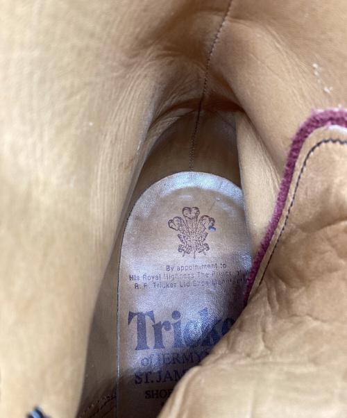 Tricker's（トリッカーズ）Tricker's (トリッカーズ) ウィングチップシューズ ボルドー サイズ:SIZE 不明の古着・服飾アイテム