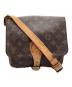 LOUIS VUITTON（ルイ ヴィトン）の古着「カルトシエールMM ショルダーバッグ モノグラム」｜ブラウン