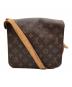LOUIS VUITTON (ルイ ヴィトン) カルトシエールMM ショルダーバッグ モノグラム ブラウン：35000円