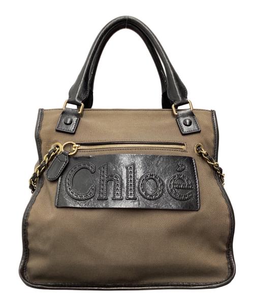 Chloe（クロエ）Chloe (クロエ) ハンドバッグ ブラウンの古着・服飾アイテム