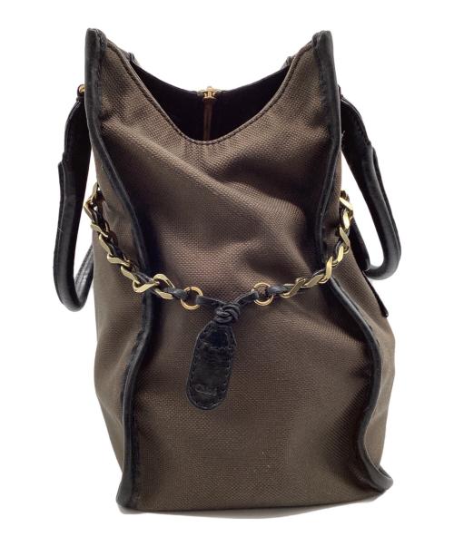 Chloe（クロエ）Chloe (クロエ) ハンドバッグ ブラウンの古着・服飾アイテム