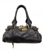 Chloeクロエ）の古着「ハンドバッグ」｜ブラック