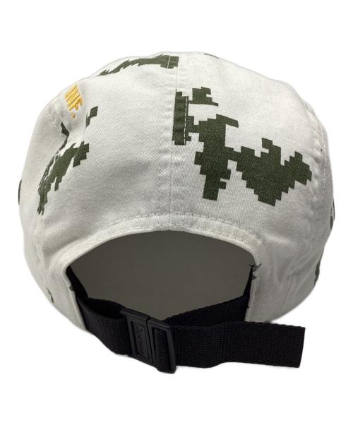 SUPREME（シュプリーム）Supreme (シュプリーム) キャップ military campcap 21AW ホワイト×グリーンの古着・服飾アイテム