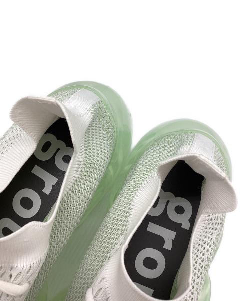 grounds（グラウンズ）grounds (グラウンズ) MOOPIE RE (ムーピー) grounds/グラウンズ/別注MOOPIE RF/WHITE ホワイト サイズ:SIZE 26cmの古着・服飾アイテム