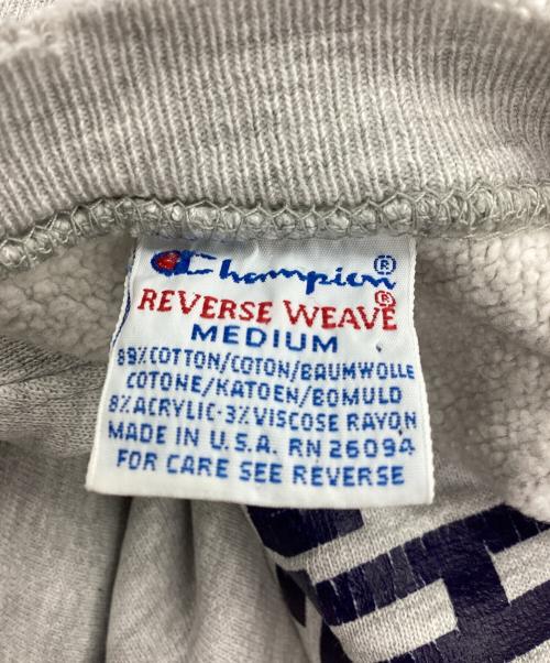 Champion（チャンピオン）Champion (チャンピオン) スウェット 90’s 刺繍タグ USA製 グレー サイズ:SIZE Mの古着・服飾アイテム