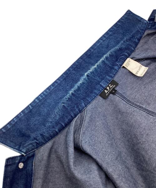 A.P.C.（アーペーセー）A.P.C. (アーペーセー) ワークデニムジャケット 00’s ブルー サイズ:SIZE Sの古着・服飾アイテム
