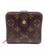 LOUIS VUITTONルイ ヴィトン）の古着「コンパクトジップ 2つ折り財布 モノグラム」