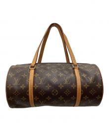 LOUIS VUITTON（ルイ ヴィトン）の古着「パピヨン30 ハンドバッグ モノグラム」｜ブラウン