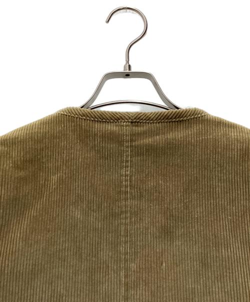 Needles（ニードルズ）Needles (ニードルズ) ノーカラージャケット ベージュ サイズ:SIZE Sの古着・服飾アイテム