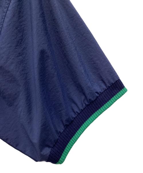adidas（アディダス）adidas (アディダス) ナイロンプルオーバー 90s ネイビー×グリーン サイズ:SIZE Lの古着・服飾アイテム