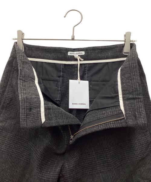 banks journal（バンクスジャーナル）BANKS JOURNAL (バンクスジャーナル) ウールパンツ グレー サイズ:SIZE 76cm (W30)の古着・服飾アイテム