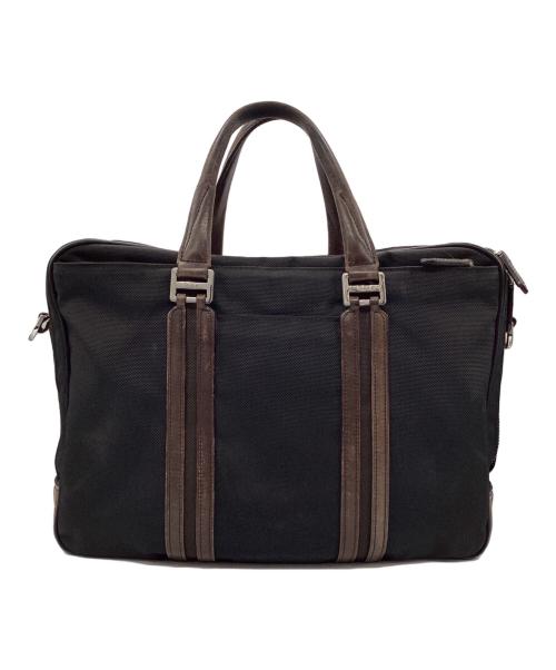 TUMI（トゥミ）TUMI (トゥミ) ジャーヴィス ブリーフケース ブラック×ブラウンの古着・服飾アイテム