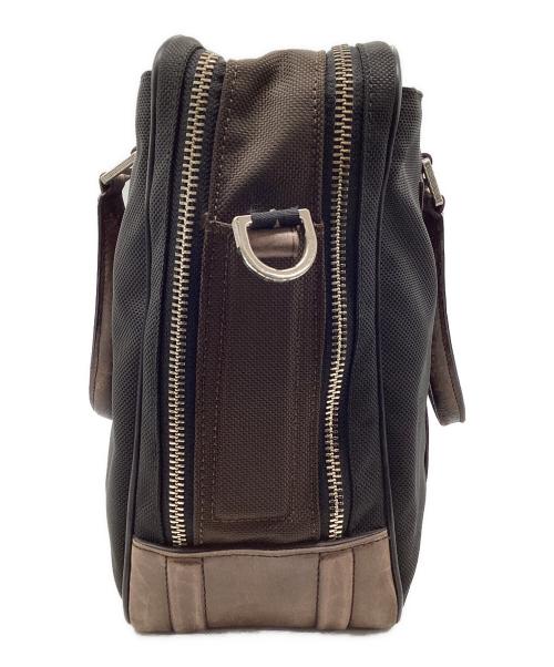 TUMI（トゥミ）TUMI (トゥミ) ジャーヴィス ブリーフケース ブラック×ブラウンの古着・服飾アイテム
