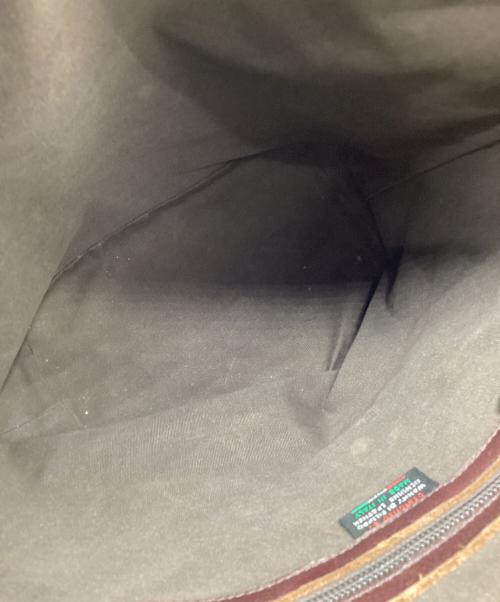 IL BISONTE（イル ビゾンテ）IL BISONTE (イル ビゾンテ) ハーフムーン ワンショルダーバッグ ブラウンの古着・服飾アイテム