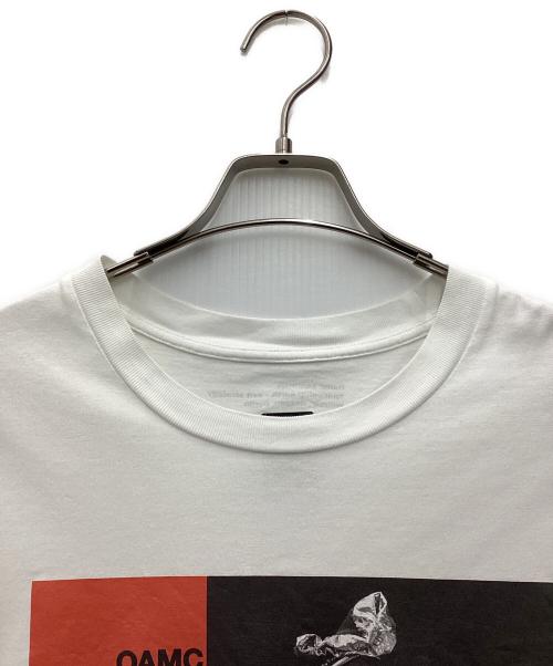 OAMC（オーエーエムシー）OAMC (オーエーエムシー) 半袖カットソー ホワイト サイズ:SIZE Sの古着・服飾アイテム