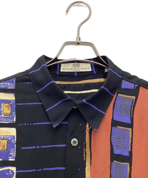 BALENCIAGA（バレンシアガ）BALENCIAGA (バレンシアガ) 半袖シャツ ブラック サイズ:SIZE Lの古着・服飾アイテム