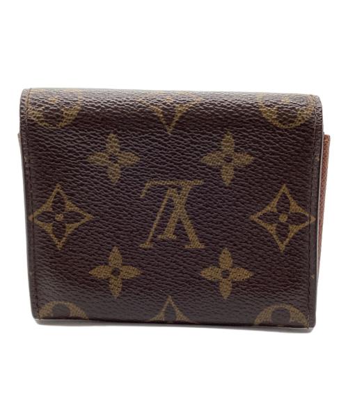 LOUIS VUITTON（ルイ ヴィトン）LOUIS VUITTON (ルイ ヴィトン) アンヴェロップ・カルト・ドゥ・ヴィジット カードケース モノグラム ブラウン サイズ:-の古着・服飾アイテム