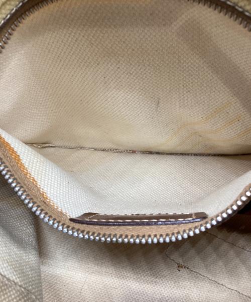 MIU MIU（ミュウミュウ）MIU MIU (ミュウミュウ) トートバッグ ブラウン×ベージュの古着・服飾アイテム