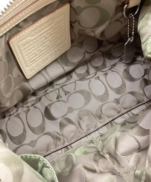 COACH（コーチ）COACH (コーチ) ショルダーバッグ アイボリーの古着・服飾アイテム