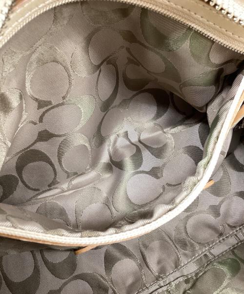 COACH（コーチ）COACH (コーチ) ショルダーバッグ アイボリーの古着・服飾アイテム