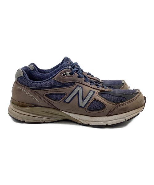 NEW BALANCE（ニューバランス）NEW BALANCE (ニューバランス) スニーカー ブラウン×ネイビー サイズ:SIZE　28㎝の古着・服飾アイテム