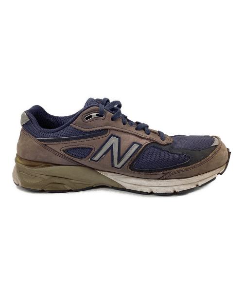NEW BALANCE（ニューバランス）NEW BALANCE (ニューバランス) スニーカー ブラウン×ネイビー サイズ:SIZE　28㎝の古着・服飾アイテム