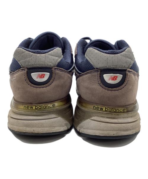 NEW BALANCE（ニューバランス）NEW BALANCE (ニューバランス) スニーカー ブラウン×ネイビー サイズ:SIZE　28㎝の古着・服飾アイテム