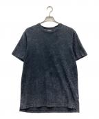 DIESELディーゼル）の古着「Tシャツ マーブル染め レギュラーフィット」｜グレー