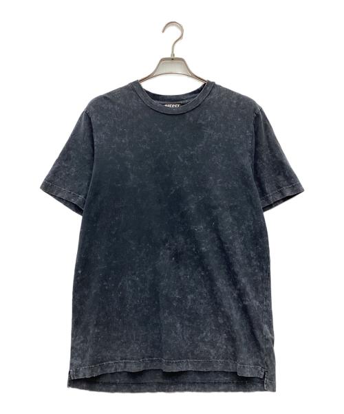 DIESEL（ディーゼル）DIESEL (ディーゼル) Tシャツ マーブル染め レギュラーフィット グレー サイズ:SIZE 不明の古着・服飾アイテム
