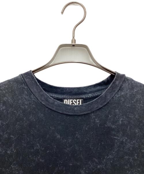 DIESEL（ディーゼル）DIESEL (ディーゼル) Tシャツ マーブル染め レギュラーフィット グレー サイズ:SIZE 不明の古着・服飾アイテム