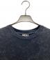 中古・古着 DIESEL (ディーゼル) Tシャツ マーブル染め レギュラーフィット グレー サイズ:SIZE 不明：5000円