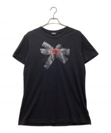 DIESEL（ディーゼル）の古着「半袖カットソー」｜ブラック