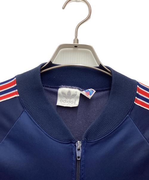adidas（アディダス）adidas (アディダス) ATPトラックジャケット MADE IN USA 推定80s ネイビー サイズ:SIZE Lの古着・服飾アイテム