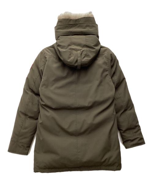 CANADA GOOSE（カナダグース）CANADA GOOSE (カナダグース) JASPER PARKA ダウンジャケット ベージュ×ブラック サイズ:SIZE Sの古着・服飾アイテム