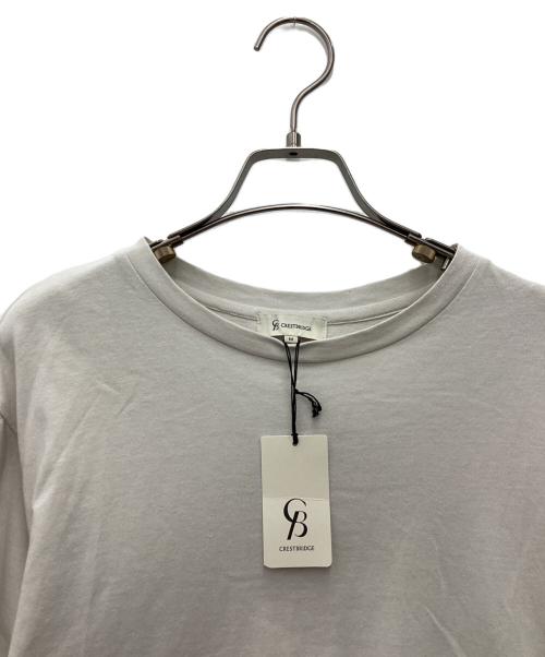 CB CRESTBRIDGE（シービークレストブリッジ）CB CRESTBRIDGE (シービークレストブリッジ) 半袖カットソー アイボリー サイズ:SIZE Mの古着・服飾アイテム