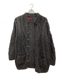 NATIVE AMERICAN（ネイティブアメリカン）の古着「厚手カーディガン」｜グレー