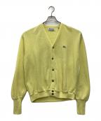 LACOSTEラコステ）の古着「薄手カーディガン 70s VINTAGE」｜イエロー