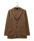 LARDINIラルディーニ）の古着「ウール2Bジャケット」｜ブラウン