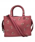 COACHコーチ）の古着「2WAYショルダーバッグ」｜ピンク