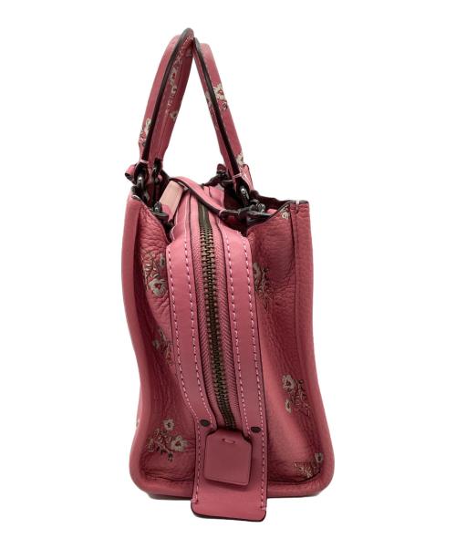 COACH（コーチ）COACH (コーチ) 2WAYショルダーバッグ ピンクの古着・服飾アイテム