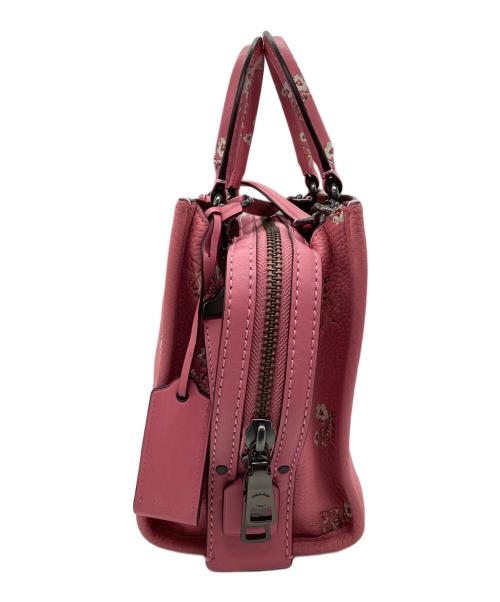 COACH（コーチ）COACH (コーチ) 2WAYショルダーバッグ ピンクの古着・服飾アイテム