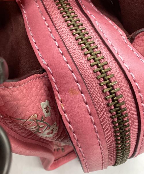 COACH（コーチ）COACH (コーチ) 2WAYショルダーバッグ ピンクの古着・服飾アイテム