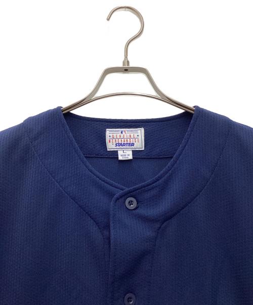 STARTER（スターター）STARTER (スターター) ゲームシャツ ネイビー サイズ:SIZE Lの古着・服飾アイテム